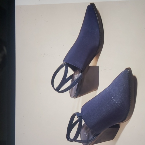 JEFFREY CAMPBELL ELASTO STRAPPY HEELED MULES SZ 8 - Picture 5 of 13